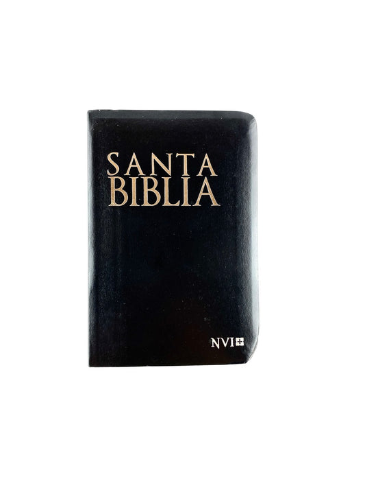 Biblia nvi compacta negra pequeña by Nueva Versión Internacional