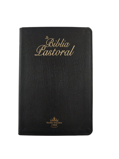 Biblia pastoral lujo negra by Reina Valera 1960