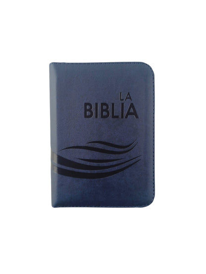 Biblia tla azul oscuro con cierre by Traducción en Lenguaje Actual