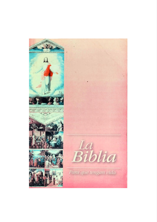 Biblia rustica para que tengan vida