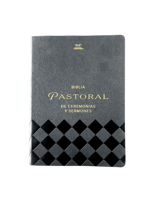 Biblia pastoral RVC de ceremonias y sermones negra letra grande by Reina Valera contemporánea