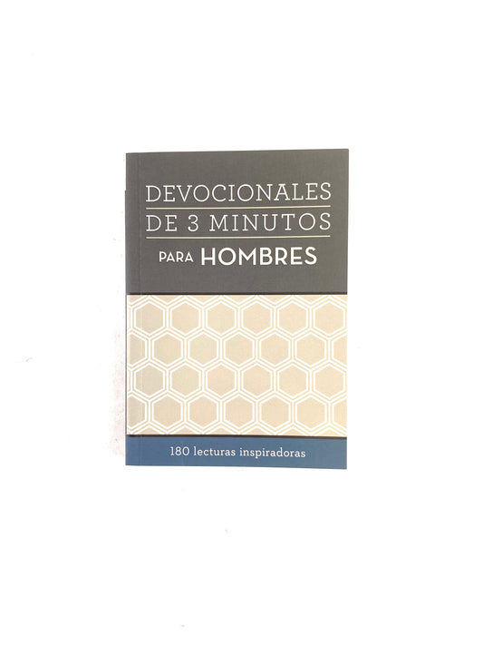 Devocionales de 3 minutos para hombres