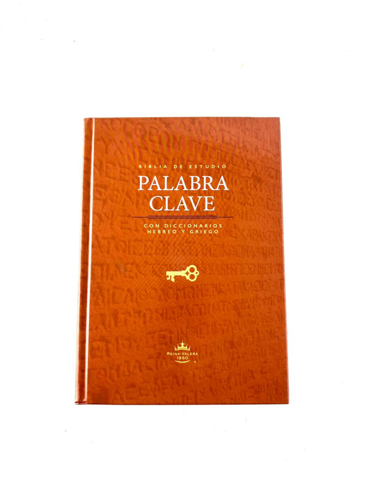 Biblia de estudio palabra clave con diccionario hebreo y griego
