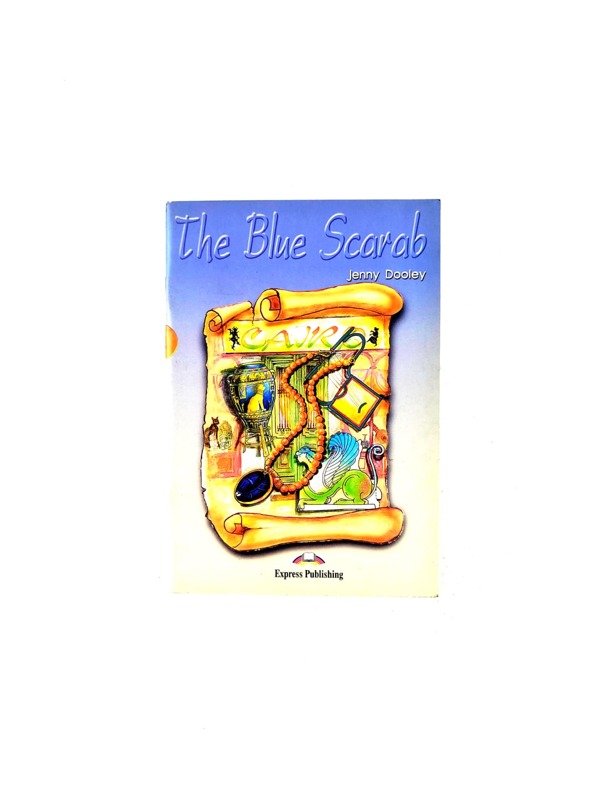 The blue Scarab libro by Jenny Dooley