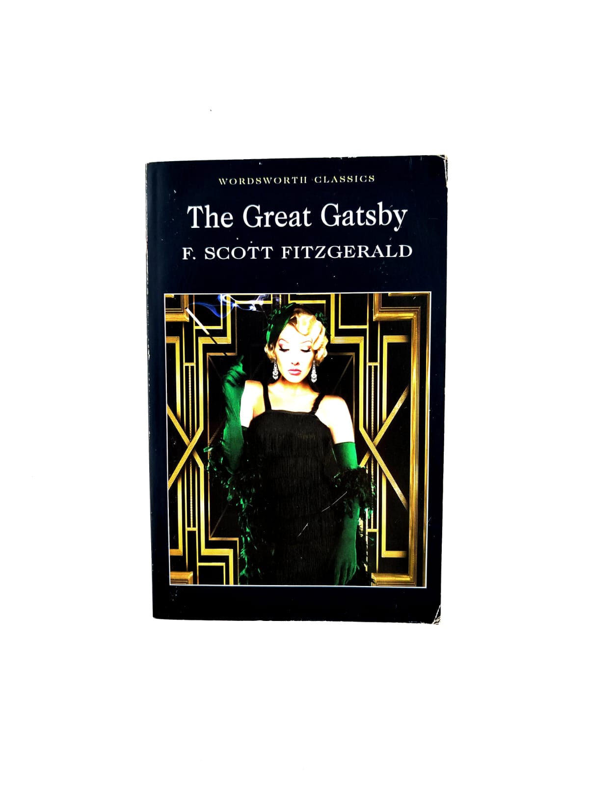 The great Gatsby by F Scott Fitzgerald