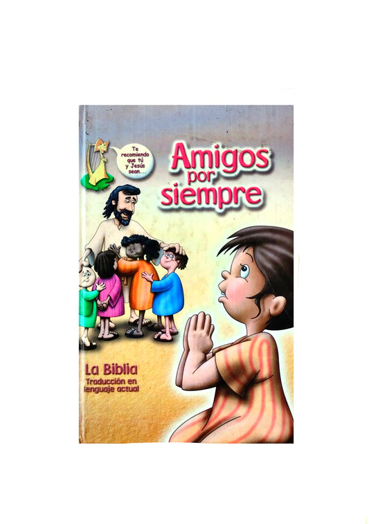 Biblia Amigos por siempre TLA niña