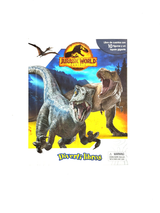 Jurassic world divertilibros by sin autor