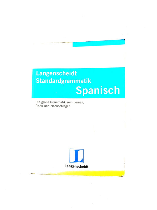 Langenscheidt Standardgrammatik: Spanisch