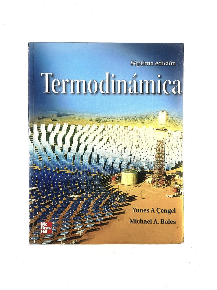 Termodinámica séptima edición by Yunes A Cengel Michael A Boles