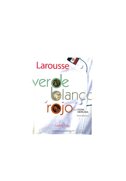 Verde blanco rojo en la cocina Mexicana