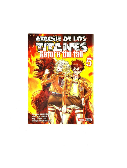 Ataque de los titanes before the fall N.5