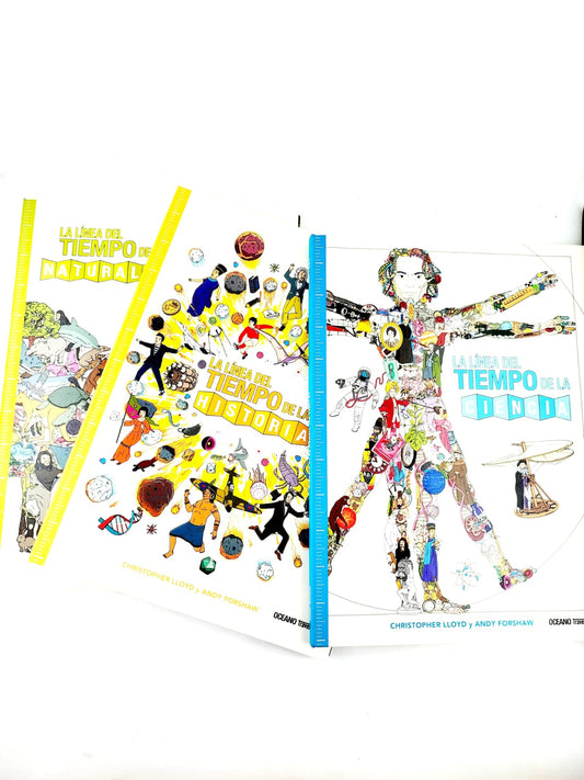 Pack La línea del tiempo (3 volúmenes)