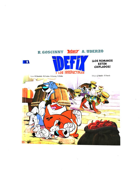 Idefix y los irreductibles 2: ¡Los romanos están chiflados!