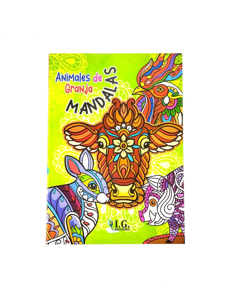 Mandalas animales de la granja by Sin autor