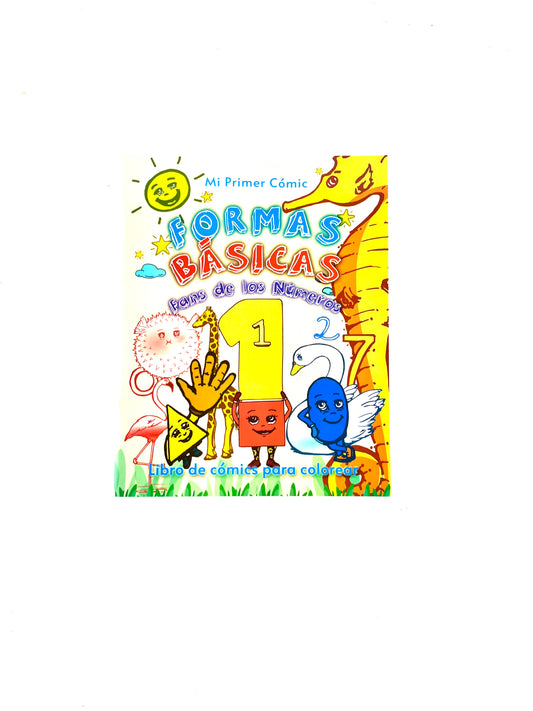 Mi primer cómic  formas básicas  fans de los números