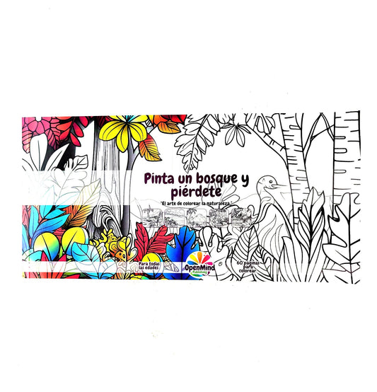 Pinta un bosque y piérdete