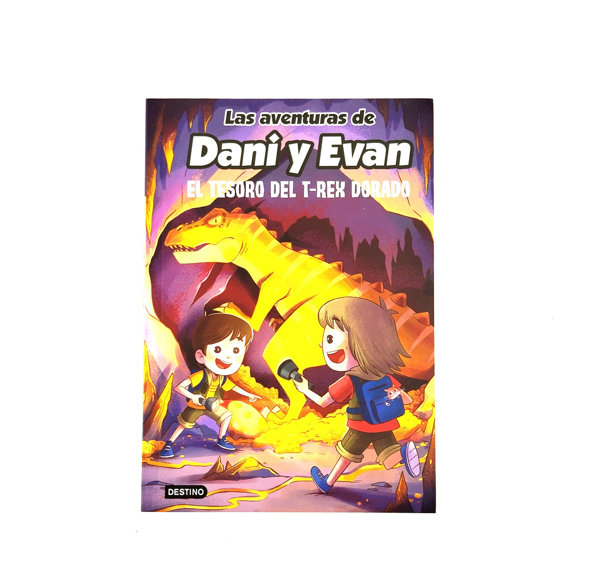 Las aventuras de daní y evan el tesoro del t-rex dorado by Dani y Evan