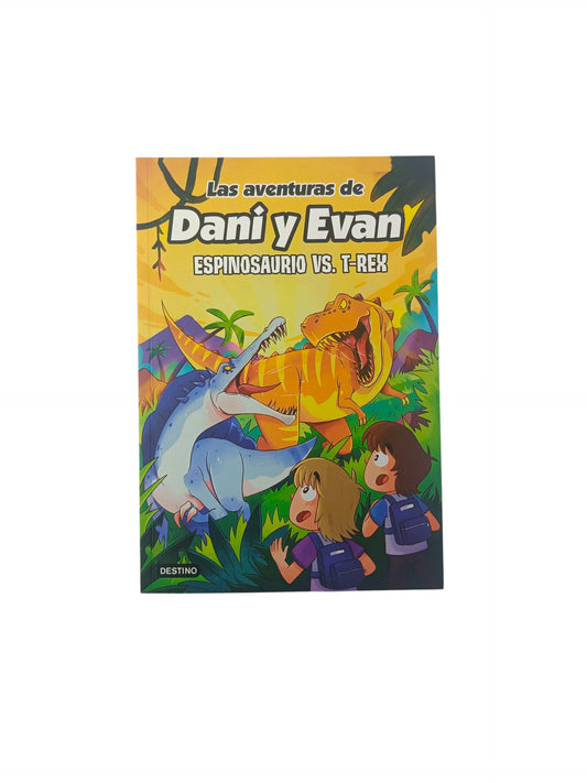 Las aventuras de Dani y Evan 10 Spinosaurus vs. T-Rex