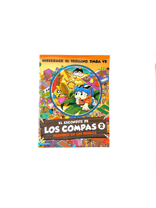 El escondite de los compas 2 perdidos en los biomas by Mikecrack, el trollino, timba vk