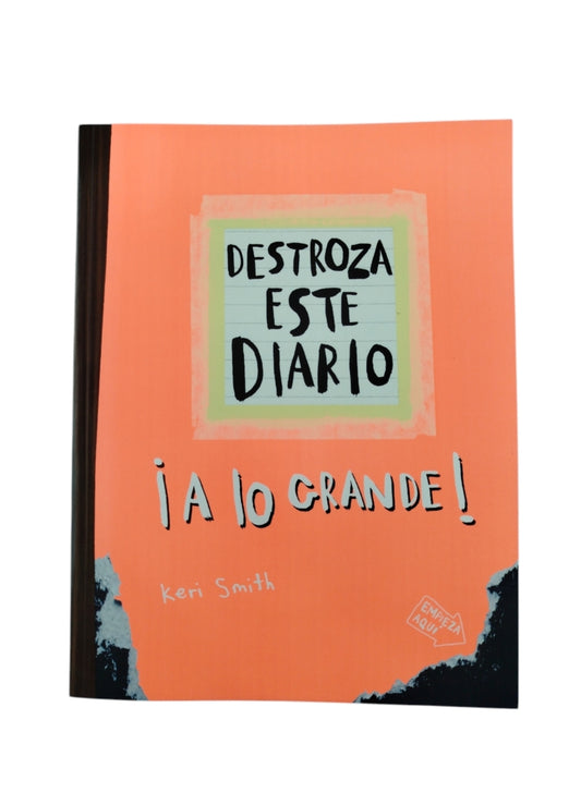 Destroza Este Diario ¡A Lo Grande! Naranja