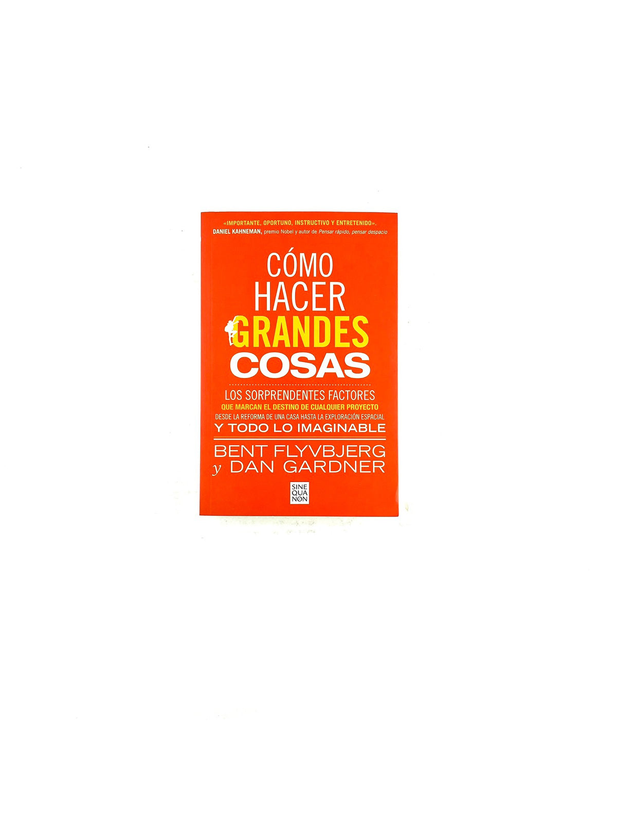 Cómo hacer grandes cosas by Bent Flybjerg, Dan Gardner