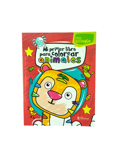 Mi primer libro para colorear animales