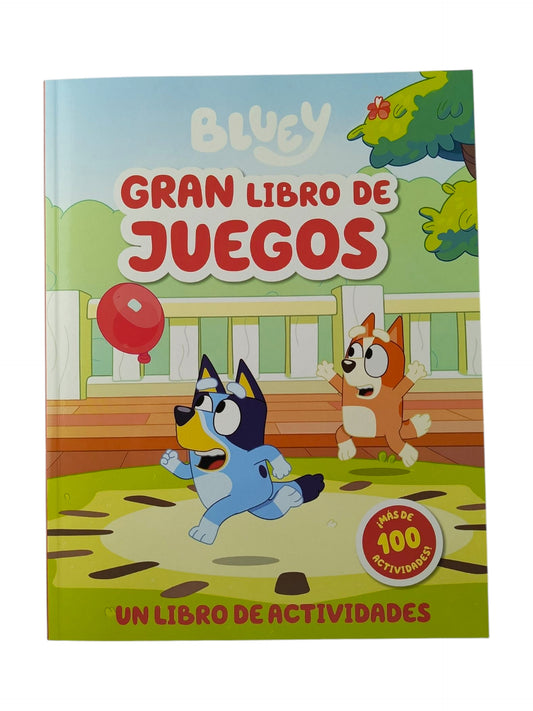 Bluey Gran Libro De Juegos