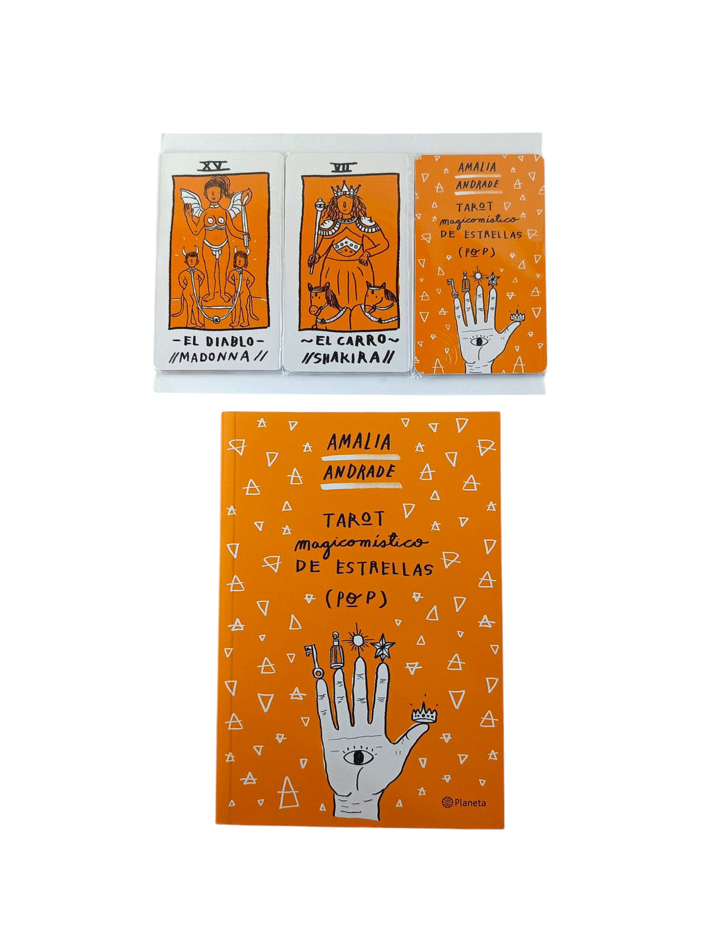 Tarot magicomístico de estrellas (pop) by Amalia Andrade Arango