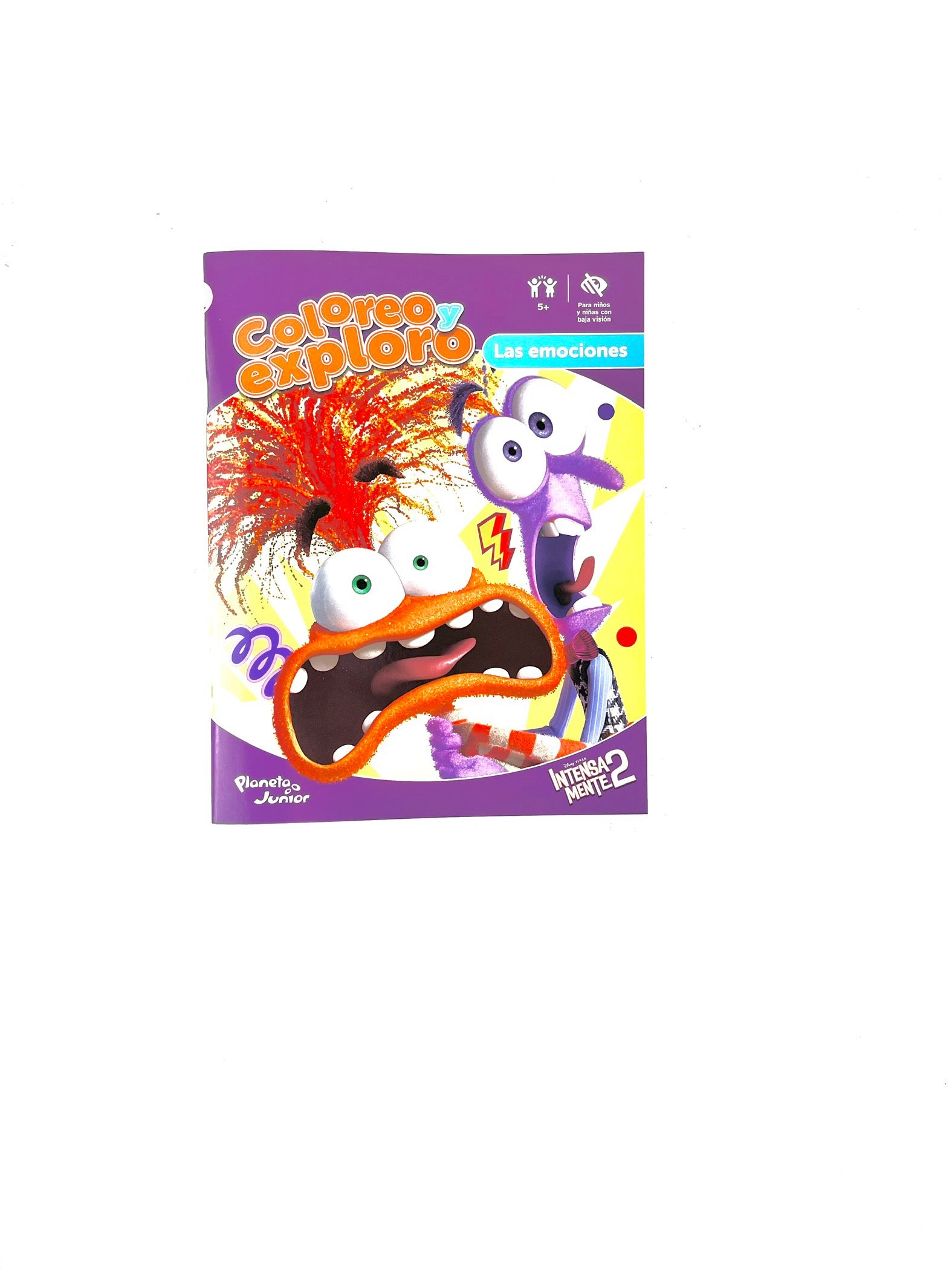 Coloreo y exploro las emociones by Disney