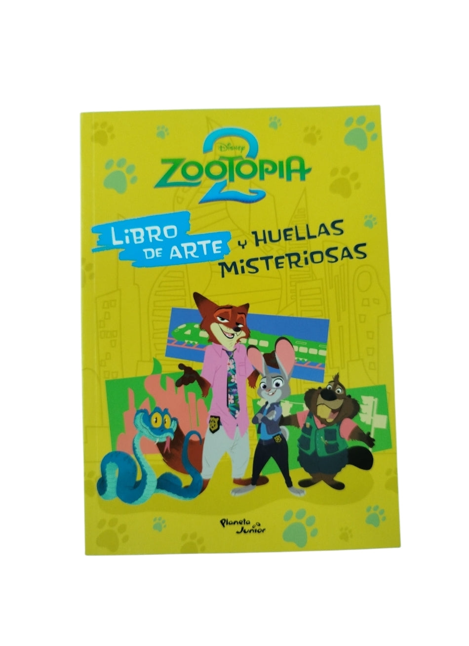 Zootopia Libro De Arte Y Huellas Misteriosas