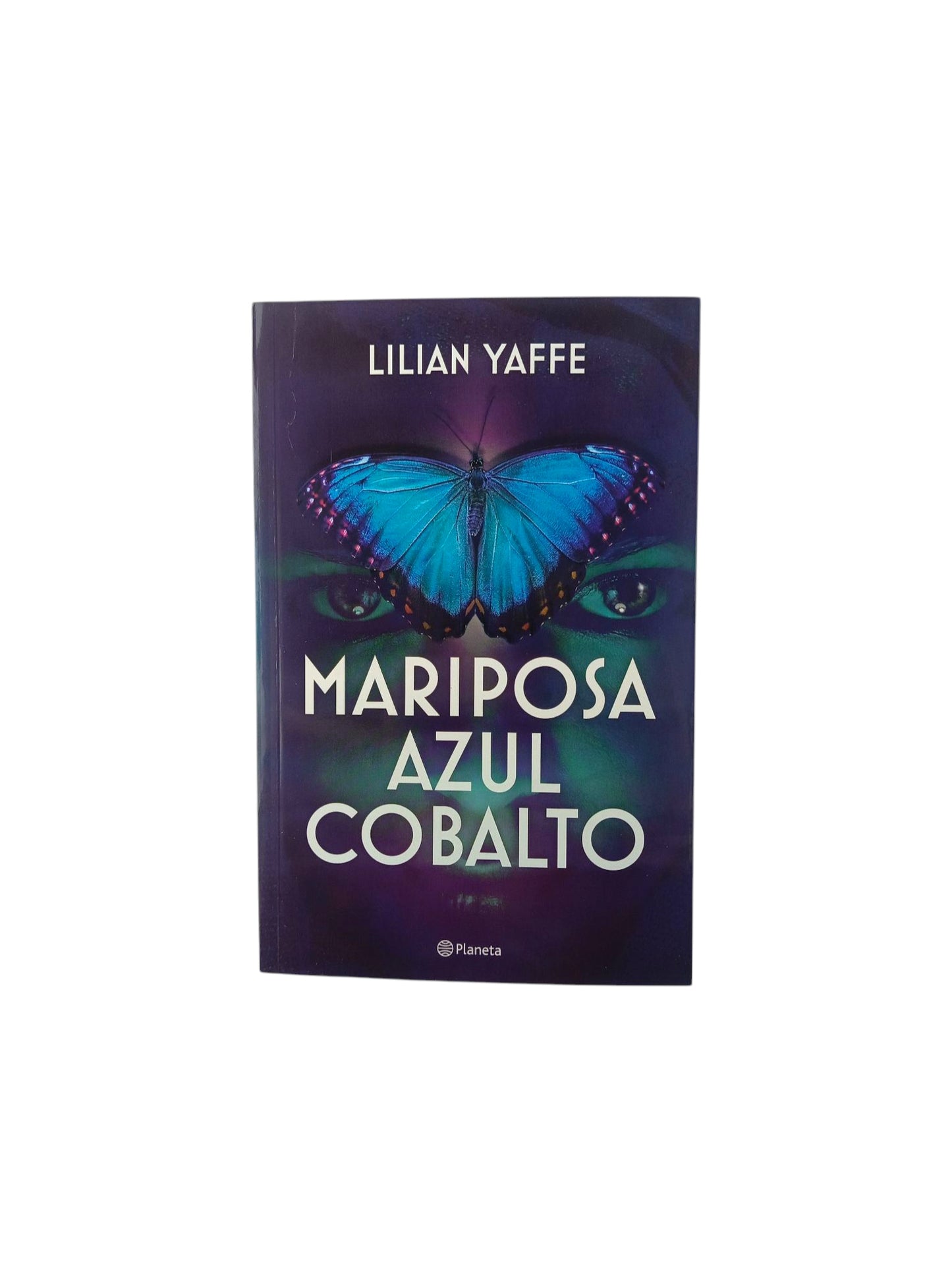 Mariposa azul cobalto