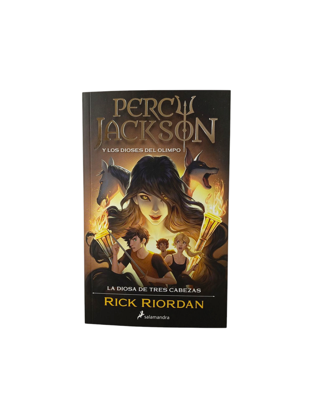 Percy Jackson La Diosa De Tres Cabezas by Rick Riordan