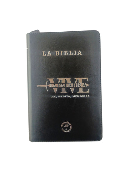 Biblia traducción en lenguaje actual 066 negro / canto plateado