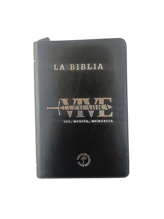 Biblia traducción en lenguaje actual 066 negro / canto plateado