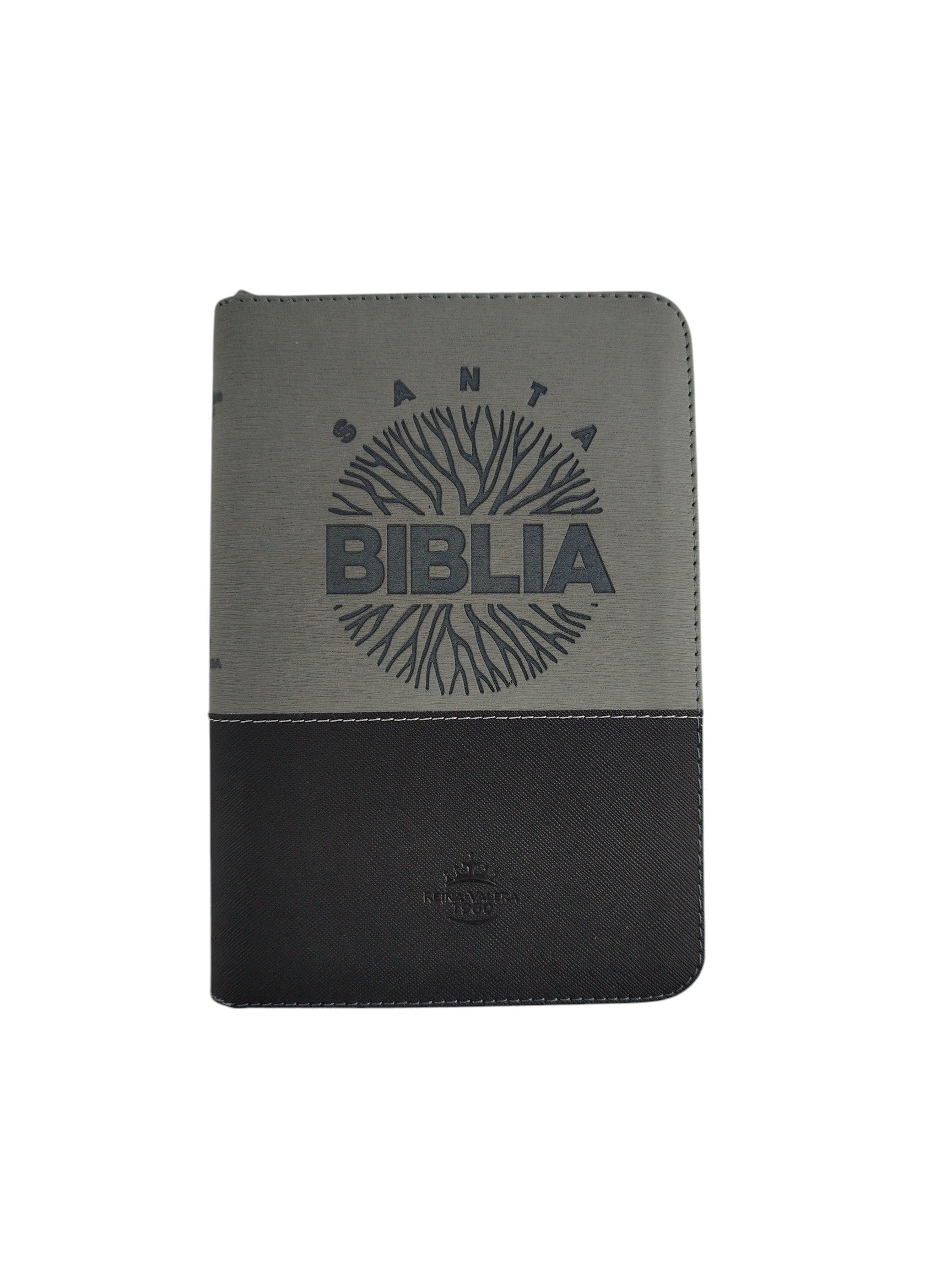 Biblia rvr con índice Gris negra canto plateado by Varios