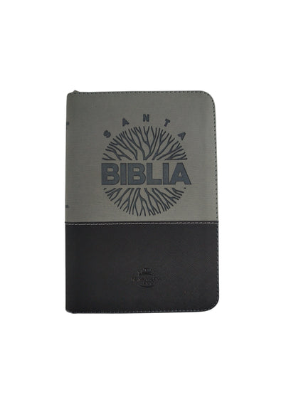 Biblia rvr con índice Gris negra canto plateado by Varios