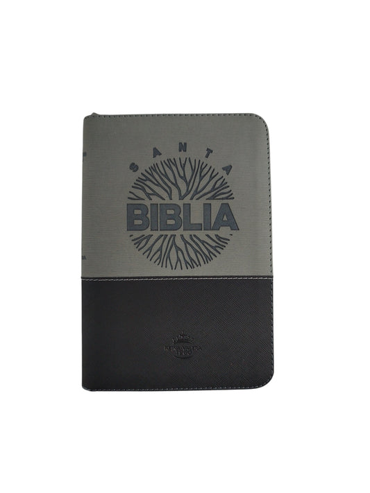 Biblia rvr con índice Gris negra canto plateado by Varios