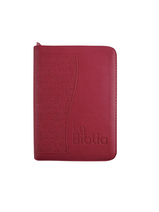 Biblia traducción al lenguaje actual fucsia canto plateado by Varios