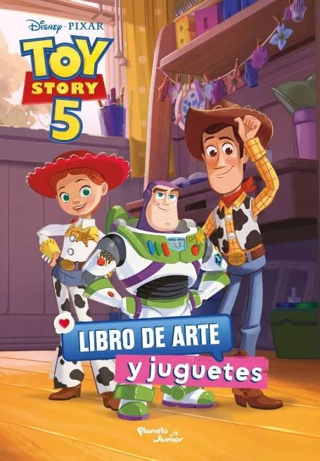 Toy Story 5 Libro de Arte y juguetes by Disney