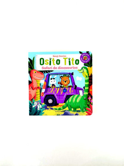 Osito Tito Safari de dinosaurios
