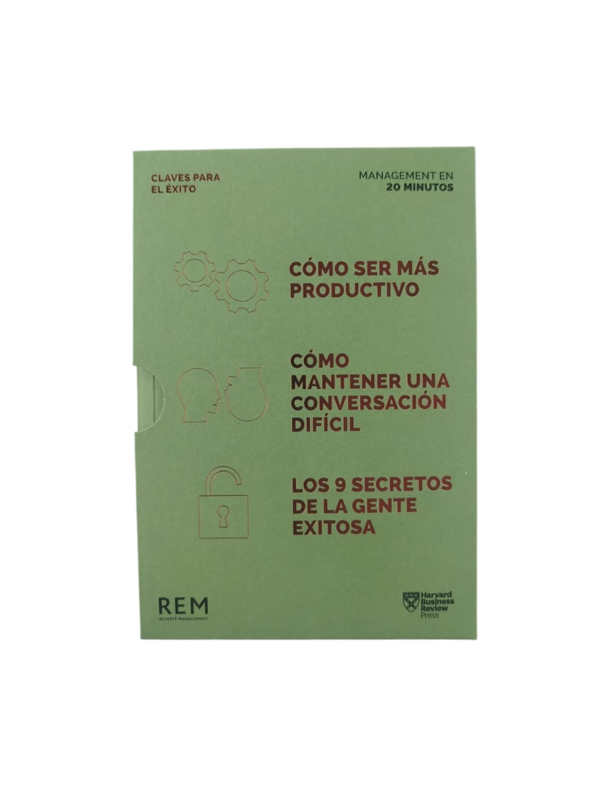 Estuche liderazgo management en 20 minutos