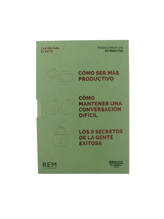 Estuche liderazgo management en 20 minutos
