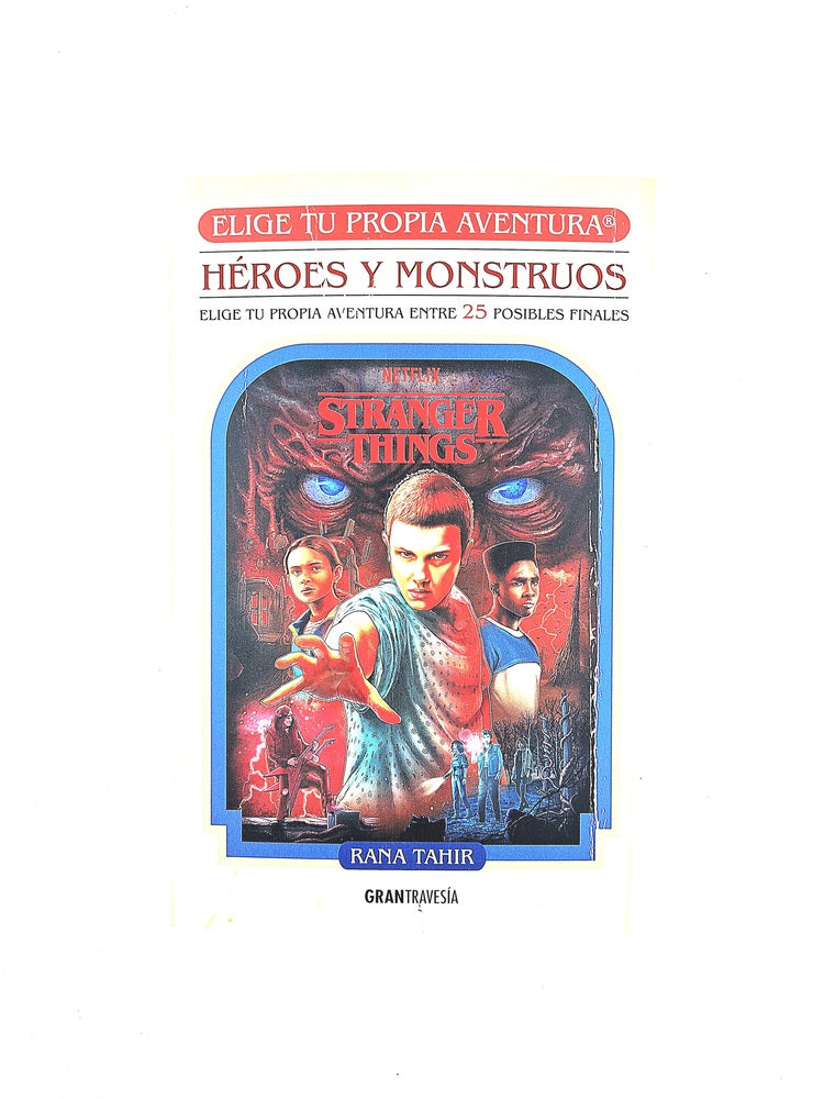 Stranger things héroes y monstruos by Rana Tahir