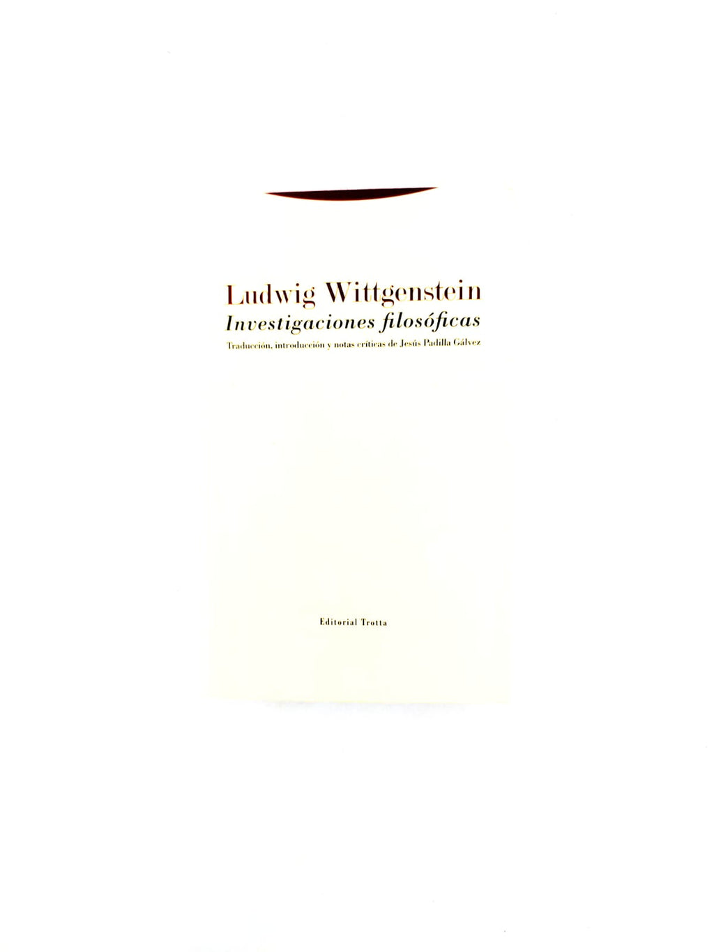 Investigaciones filosóficas by Ludwig Wittgenstein