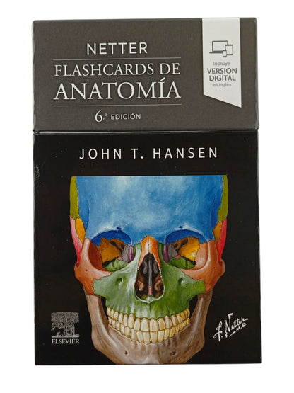 Netter Flashcards de anatomía 6ta ed