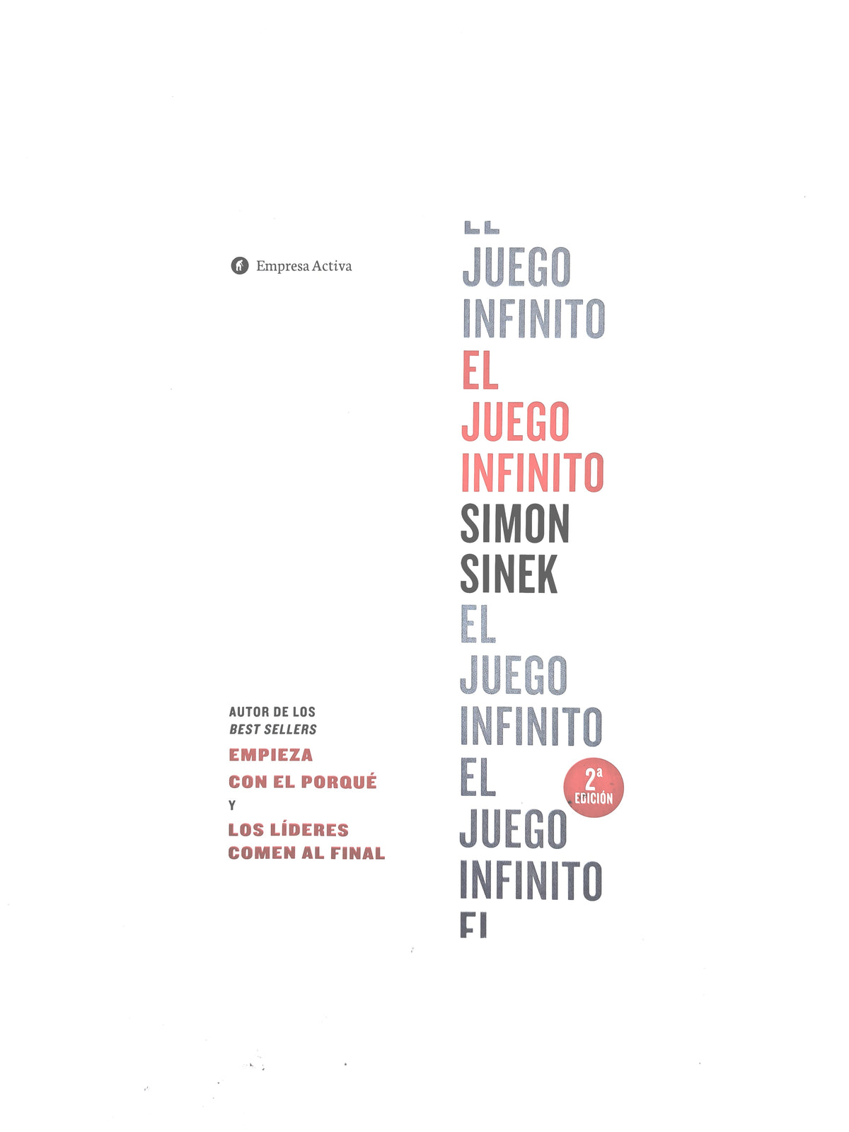 El juego infinito by Simon Sinek