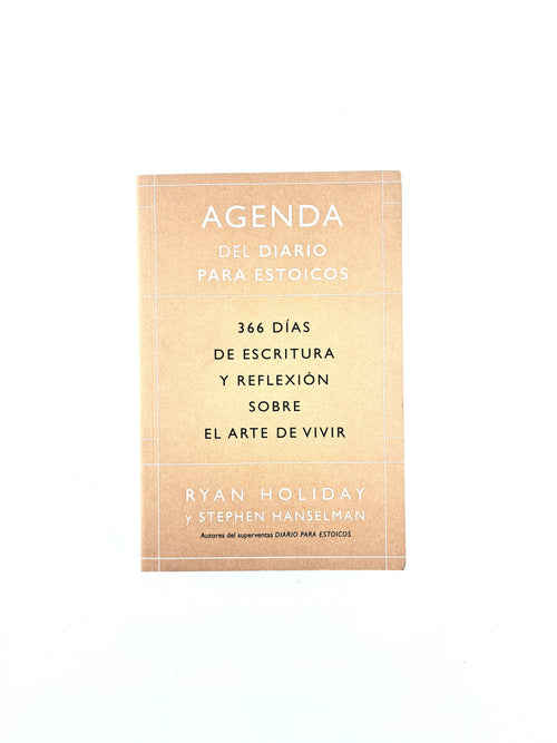 Agenda del diario para estoicos by Ryan Holiday