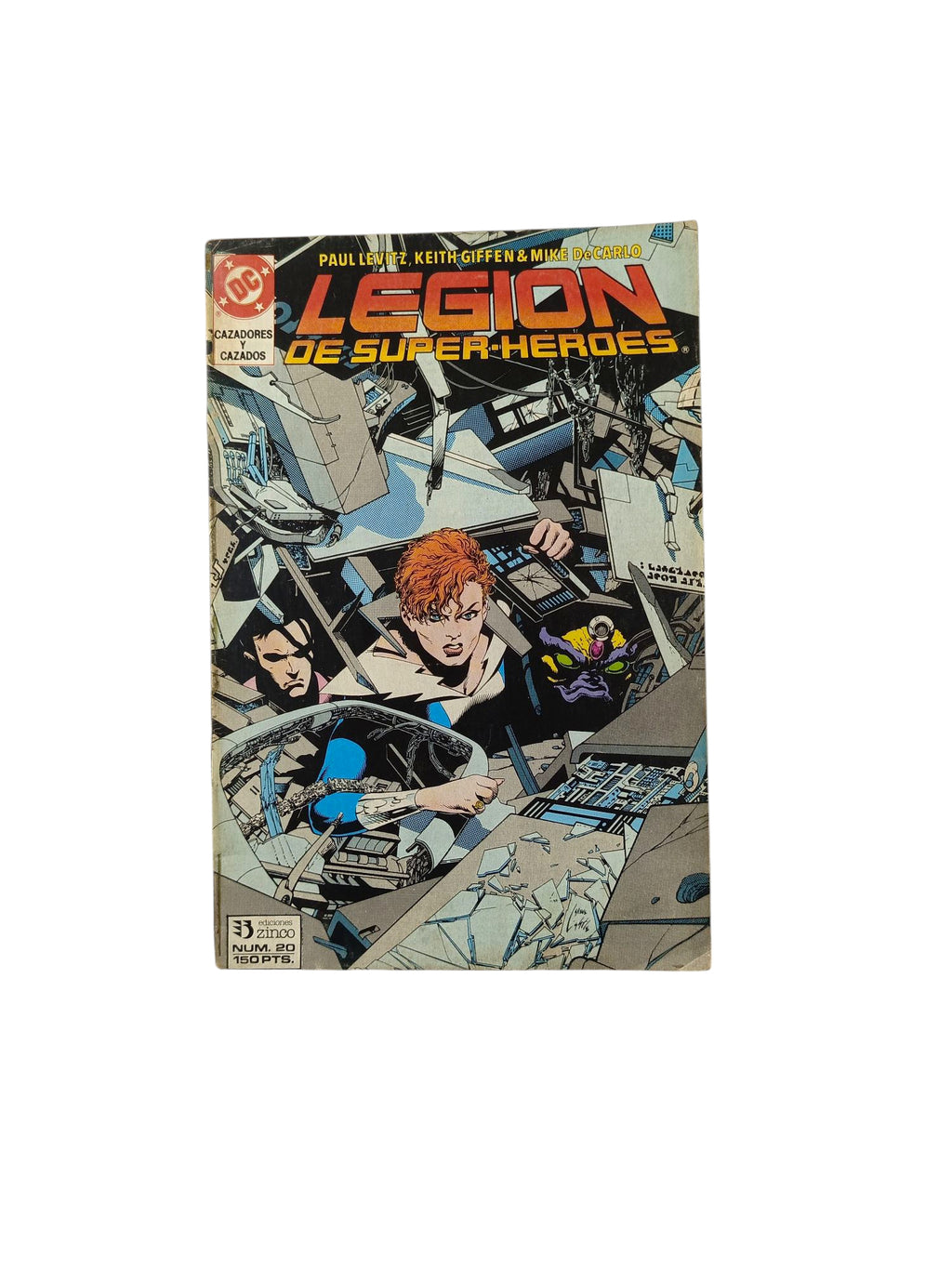 Legion De Super-héroes #20 by Paul Levitz y Keith Giffen