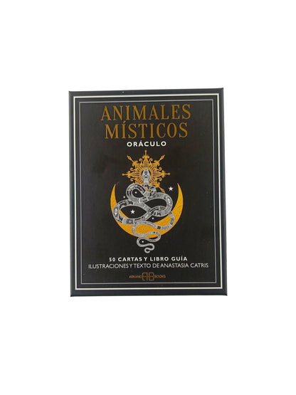 Animales místicos Oráculo 50 cartas y libro guía