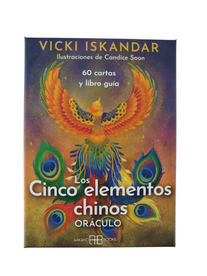 Los Cinco elementos chinos Oráculo 60 cartas y libro guía